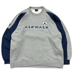 00's archive AIRWALK スウェットシャツ左右非対称 トレーナー