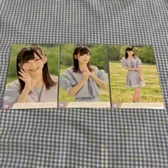 ≠ME 永田詩央里 生写真 君はこの夏、恋をする衣装② 3種 コンプ