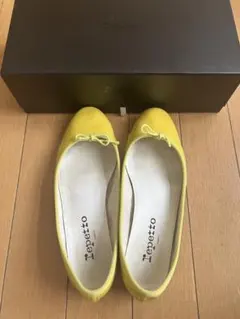 Repetto レペット　バレエシューズ　イエロー　37.5