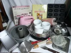 製菓用品セット ハンドミキサー 型 道具一式のサムネイル