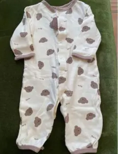 ⭐️土曜取消⭐️【美品】ブランシェス　ボリス　総柄　ロンパース