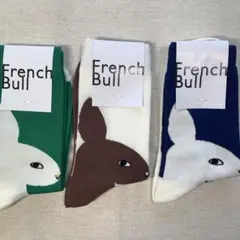 うさぎ柄　ソックス 3足セット 23-25cm 新品未使用