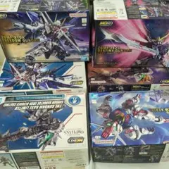 MGSD ガンダム ディスティニー エアリアル フリーダム バルバトス