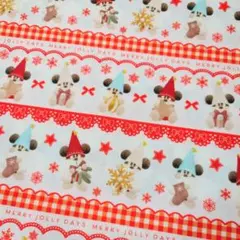 ダッフィーフレンズ 生地 はぎれ