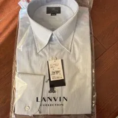 新品★LANVIN ドレスシャツ ストライプ 39-82