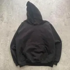 ロサンゼルスアパレル 古着 14oz 肉厚 パーカー フーディ 黒色 XLサイズ