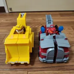 パウパトロール パウっと変形！フライングビーグル ラブル マーシャル　セット