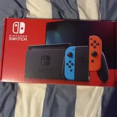 【新品】Nintendo Switch 本体　ネオンブルー/ネオンレッド　現行…