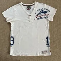 geronimo VネックTシャツ S バックプリントのサムネイル
