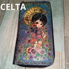 セルタ　CELTA　長財布　ラウンドジップ　ラメ　角スレなし　一点物 2026年最新】celta 財布の人気アイテム - メルカリ