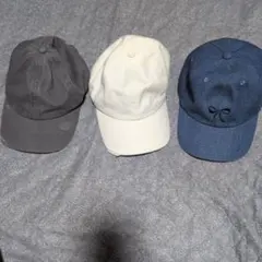 ベースボールキャップ3点セット