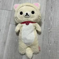 コリラックマ もっとのんびりネコ　くたくた抱きぐるみのサムネイル