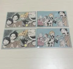 ヒロアカ　原画展　メモリアルコレクション　4点