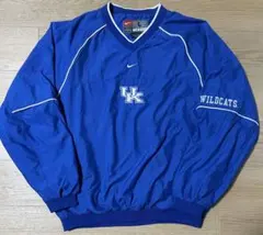 00s NIKE TEAM ケンタッキー カレッジ ナイロンプルオーバー L