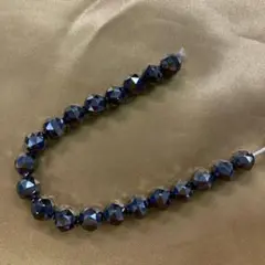 テラヘルツ　人工鉱石 　ダイヤカットビーズ　6mm　20粒