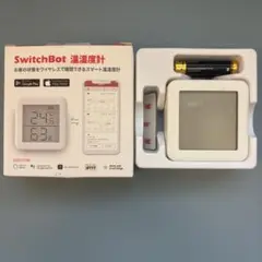 未使用(外箱開封済)スイッチボット スマート温度計・湿度計