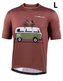 ナリーニ サイクリング Ｔシャツ メンズ [ GHIAIA SHIRT ] Lのサムネイル