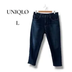UNIQLO ユニクロ デニムパンツ メンズ L ブルー ストレッチ ジーンズ