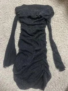 ホカンス ドレス 黒