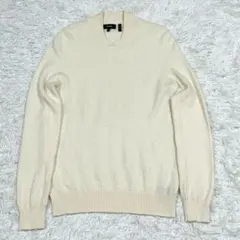 Theory カシミヤ100%ハイネックニットセーター アイボリー Sサイズのサムネイル