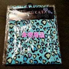 Lady's YUKATA 【レディース浴衣・ヒョウ柄・水色] 未使用品