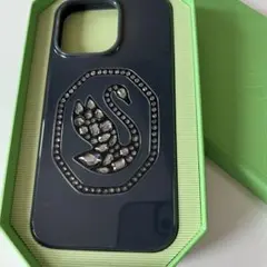 Swarovski スワロフスキーiPhone14ProMax ケース　スワンのサムネイル