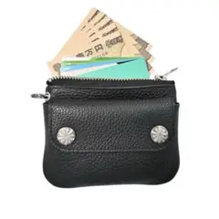 LOMEI LEATHER WORKS財布 ブラック