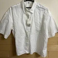 ユニクロ　コットンシャツ　レディース