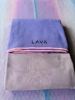 LAVA ヨガマット・ウェア・タオルセット Amazon | LAVA ヨガマット ヨガラグセット ラバ スカーラ パープル
