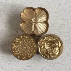 シーリングスタンプヘッド　フラワー3点セット