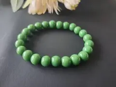 N*ん様 緑色ビーズブレスレット