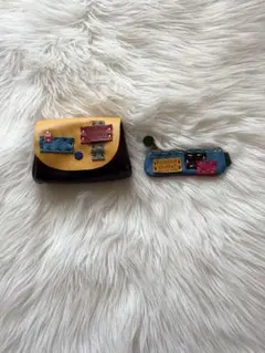 レザーミニ財布+レザー印鑑ケース　ハンドメイド