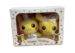ピカチュウ　新郎新婦　ウエディングドール　ぬいぐるみ 婚礼姿「ピカチュウ」のぬいぐるみが5月12日より発売 - GAME Watch