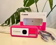 【未使用】Canon iNSPiC REC FV-100（ピンク）アソビカメラ Amazon.co.jp: Canon カメラ iNSPiC REC ピンク (小型/防水/耐久