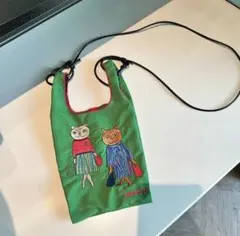 2026新しいminiボールアンドチェーン バッグ ミニ 猫 刺繍