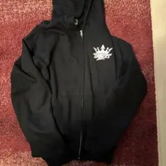 9090 king logo zip hoodie 短丈　Mサイズ