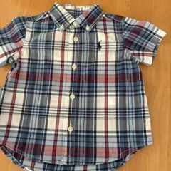 ラルフローレン☆チェックシャツ　70㎝