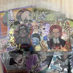 ONE PIECE 大海賊シールウエハース　シャンクス　黒ひげ　他まとめ売りのサムネイル