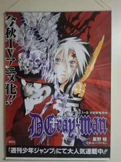 D.Gray-man Dグレ 星野桂 集英社 複製原画 非売品 販促 ポスター