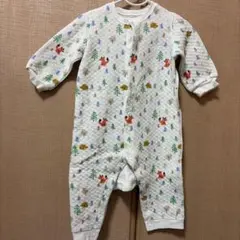 キルティングロンパース 80