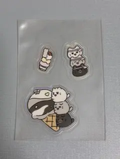 Ice Cream with MINITEENステッカー ヨルダッチャム ジュン