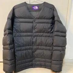 ノースフェイスパープルレーベル ダウンカーディガン ND2254N M ブラック