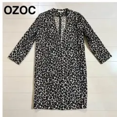 OZOC オゾック　レオパード柄　ロングアウター　y2k ギャル
