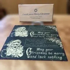 クリスマス プレート スチール 木製 3点セット