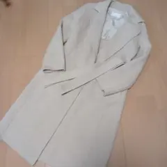 6回〜7回位着用　Мプルミエ　ロングコート　一枚仕立てコート　38サイズ