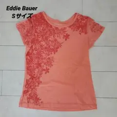 Eddie Bauer レディース Tシャツ Sサイズサーモンピンクのサムネイル