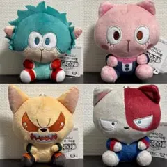 僕のヒーローアカデミア アニマルぬいぐるみ　4種セット