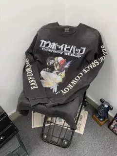《全新未使用》女性戦士攻殻機動隊ビッグシルエット長袖Tシャツ 男女兼用