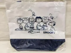スヌーピー　バイカラートートバッグ