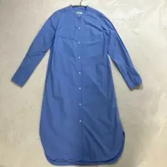 人気♡IENA バンドカラー　シャツワンピース